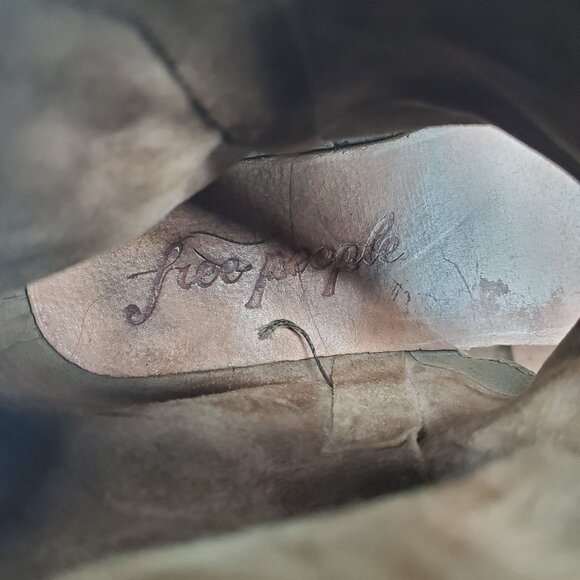 Free People Shoes Womens EU 41 US 9.5-10 Brown Leather Delaney Gladiator Sandals - Picture 2 of 11